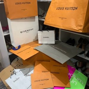 Designer shopping bags